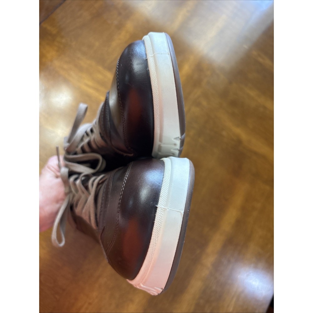 ECCO Mens Gruuv Studio Sneaker Brown Sz 11-11.5 - Picture 5 of 8